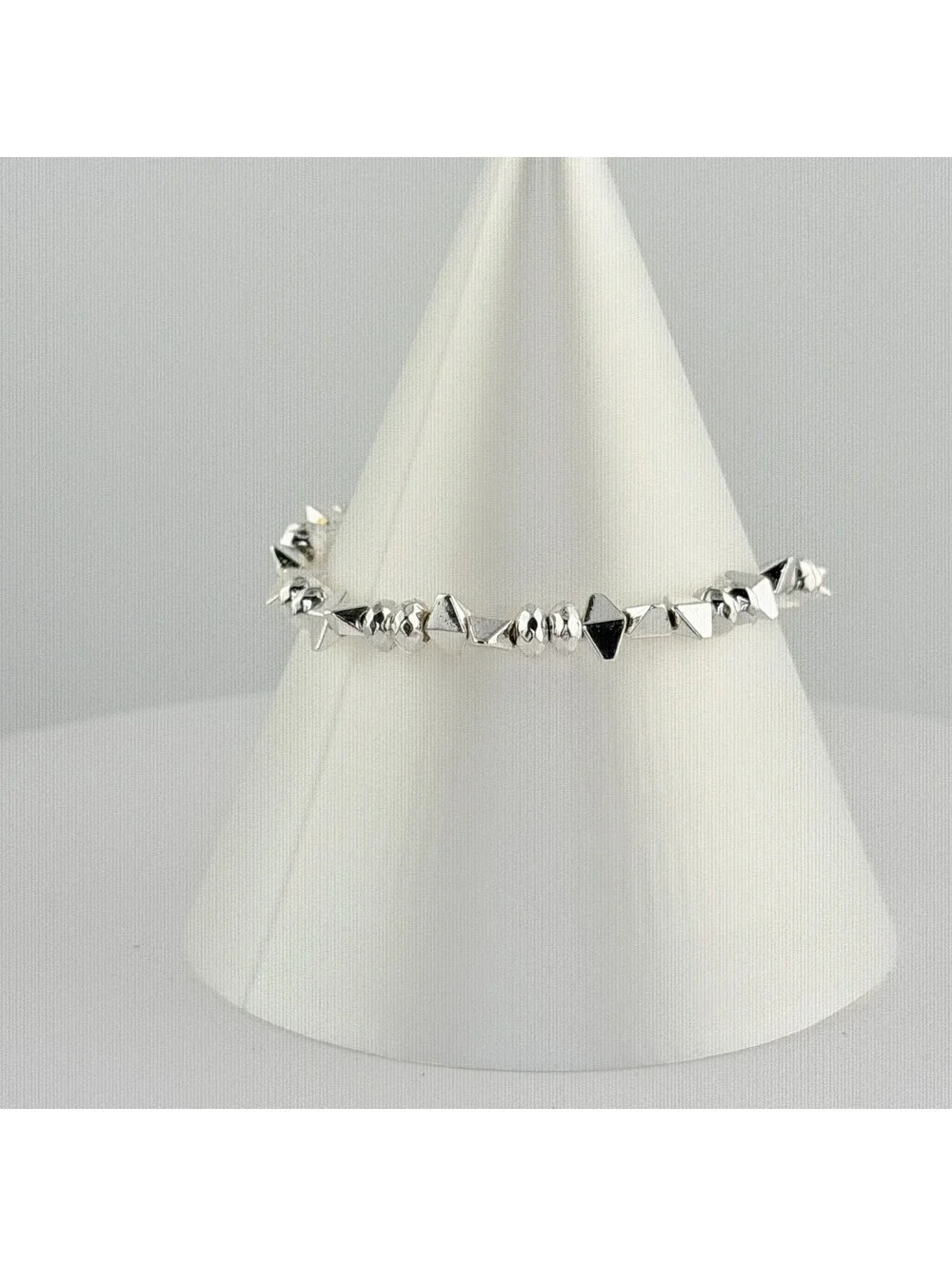 Bomb Party Single Stack Bracelet - on Silver Plating #185